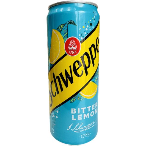 0,33L CAN Schweppes Bitter Lemon