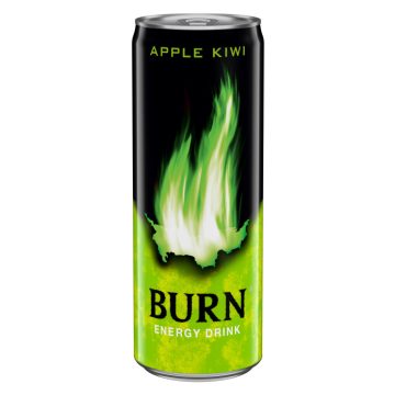 0,25L CAN Burn Apple-Kiwi