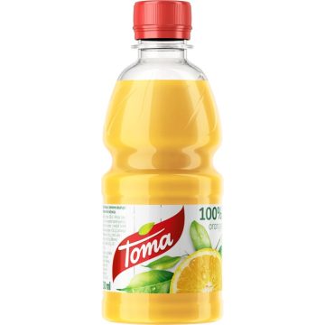 0,33L PET Toma - narancslé (100%)