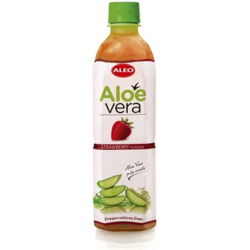 Aloe vera ital 0,5l eper ízű (ALEO)
