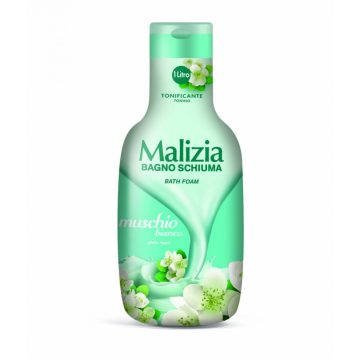 Malizia habfürdő 1000ml Muschio Bianco (fehérpézsma)