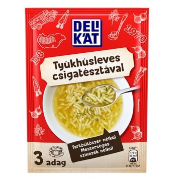 Delikát Tyúkhúsleves csigatésztával 40g