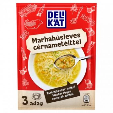 Delikát Marhahúsleves cérnametélttel 73g