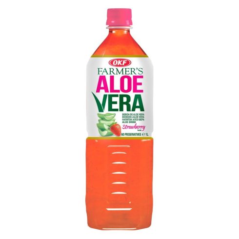 Aloe vera ital 1L eper ízű (OKF Farmer's)
