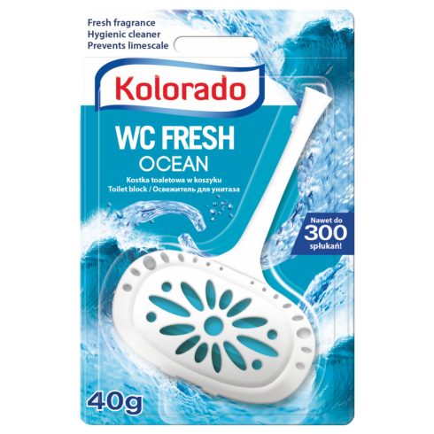 Kolorado "Fresh" kosaras toalett block 40g - óceán 