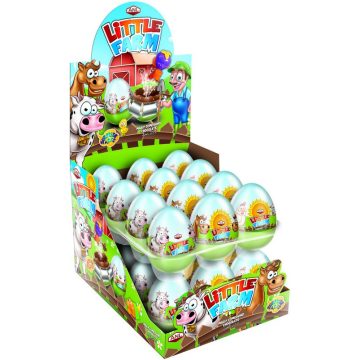   ANL tojás kakaós tejmasszából 25g játékkal (Little Farm)
