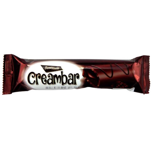 Bonafesta Creambar csokoládé ízű krémmel töltött piskóta 50g