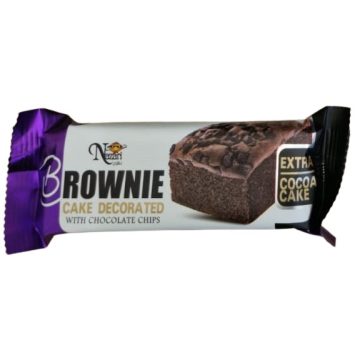 Nazari Brownie Kakaós piskóta csokoládédarabokkal 60g