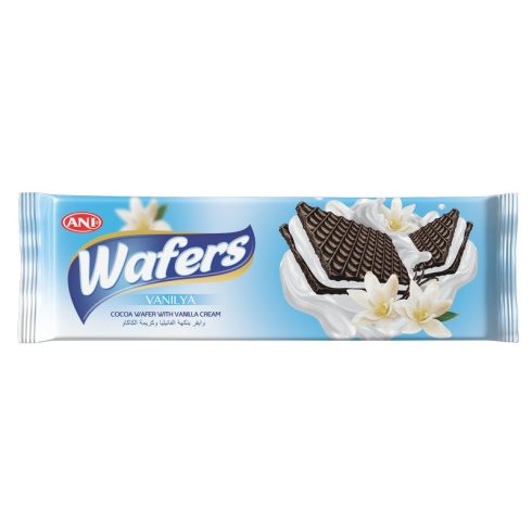 ANI Wafers Vanilya 65g kakaós ostya vanília ízű krémmel töltve