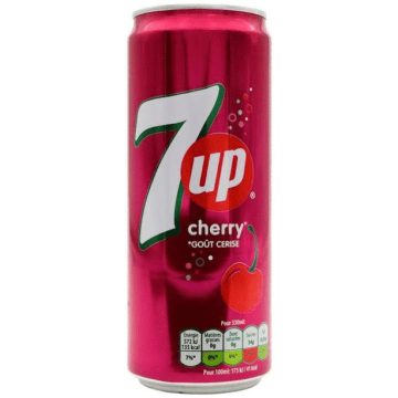 330ML CAN 7UP - Cherry