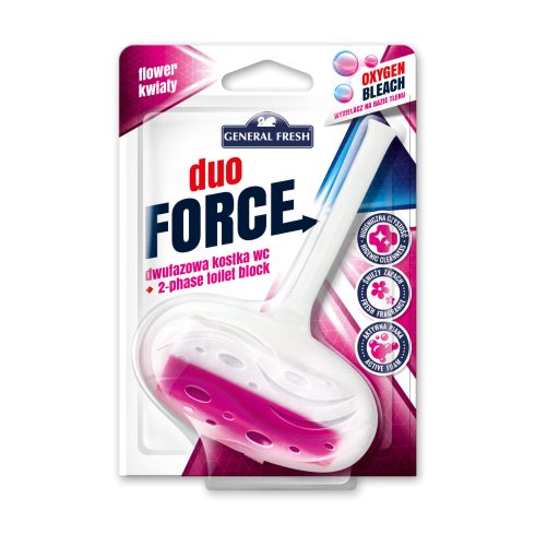 General Fresh Duo Force toalett block 40g virág