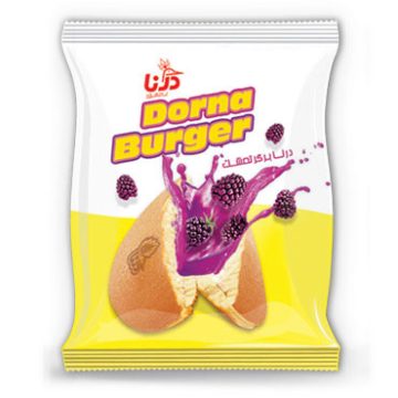 Dorna Burger töltött palacsinta 40g málna ízű