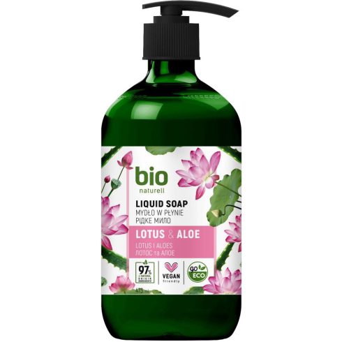 Bio Naturell Folyékony krémszappan (pumpás) 473ml Lótusz & aloe