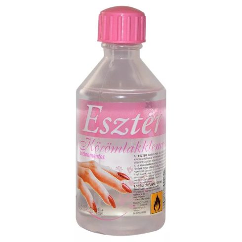 Eszter körömlakklemosó 100ml acetonmentes (rózsaszín)