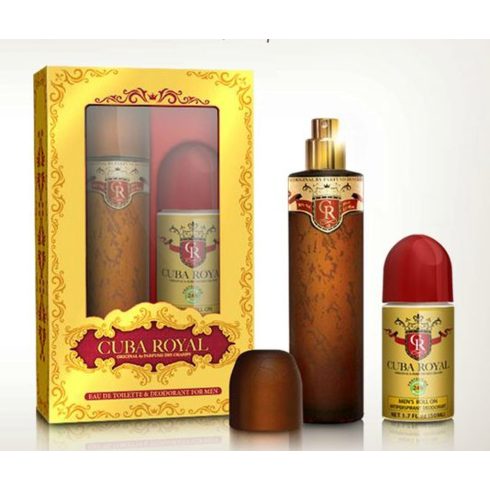 Díszdoboz - Cuba Set - Royal (férfi) 100ml EDT + 50ml roll-on