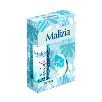   Díszdoboz - Malizia bipack - Latte (női) 300ml tusfürdő + 100ml Brividio deo