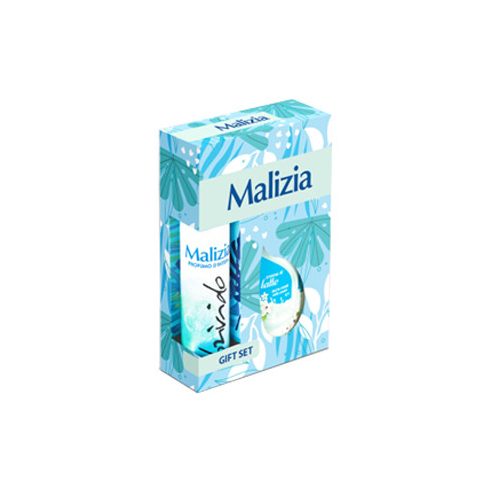 Díszdoboz - Malizia bipack - Latte (női) 300ml tusfürdő + 100ml Brividio deo