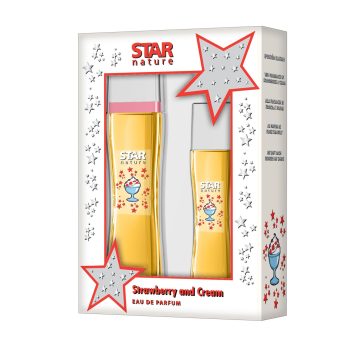   Díszdoboz - Star Nature set - Strawberry & Cream (női) 70ml EDP + 30ml EDP