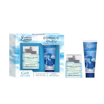   Díszdoboz - Creation Lamis set - 2 db-os férfi Diable Blue (100ml edt + 100ml tusfürdő)