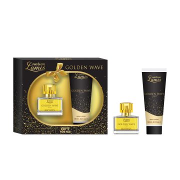   Díszdoboz - Creation Lamis set - 2 db-os női Golden Wave (100ml edp + 100ml testápoló)