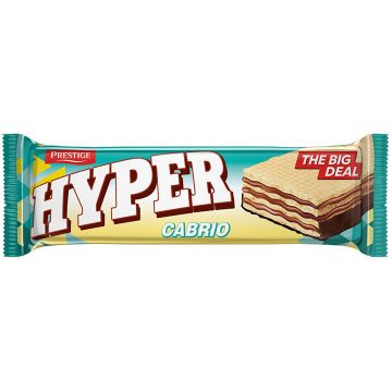 Hyper cabrio félig mártott ostya