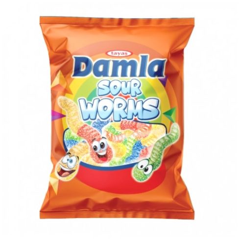 Damla Gummy Worm  gumicukor
