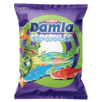 Damla Gummy crocodiles  gumicukor