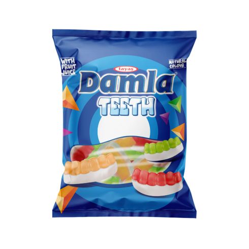 Damla Gummy Teeth vegyes  gumicukor