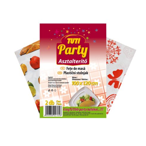 TUTI Party asztalterítő 2db/csomag 100x120cm