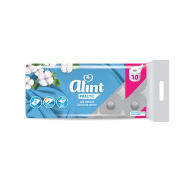 ALINT toalettpapír 2 rétegű 10 db Practic Delicate White