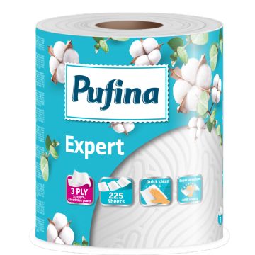 PUFINA papírtörlő 1db 3 rétegű Expert