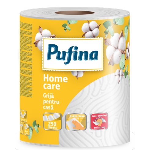 PUFINA papírtörlő 1db 2 rétegű Home Care