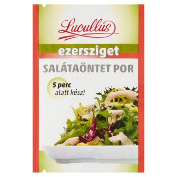 Lucullus saláta öntet por 12g ezersziget