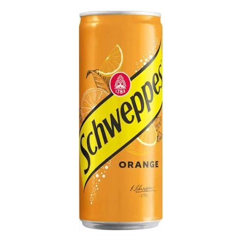 0,33L CAN Schweppes Narancs /DRS/