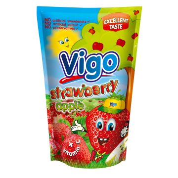 Vigo Stawberry &Apple  gyümölcsital
