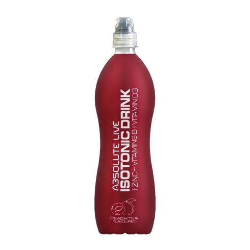 Absolute Live Izotóniás Őszibarackos Tea 900ml /DRS/
