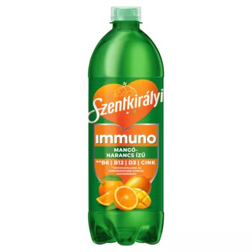 0,7L PET Szentkirályi Immuno - Mangó-Narancs /DRS/