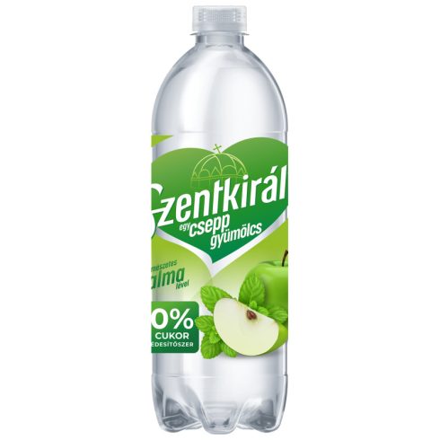 0,7L PET Szentkirályi Egy Csepp Gyümölcs- Alma-Menta /DRS/