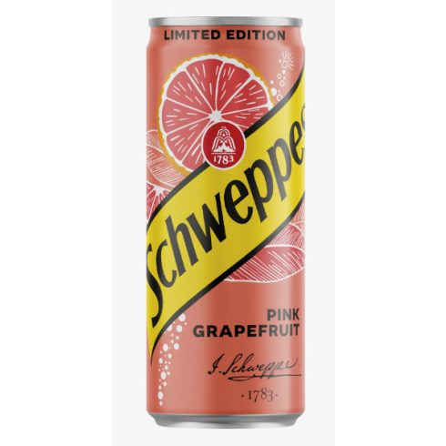 0,33L CAN Schweppes Pink Grapefruit /DRS/